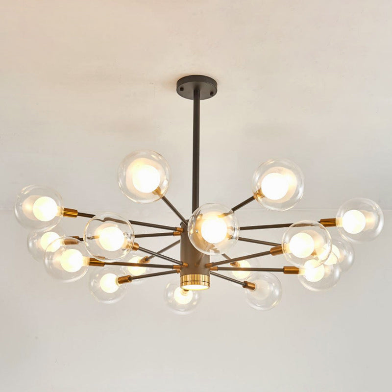 Globe Suspension Hanging Pendant Light Modern Style Chandelier - Rebooters