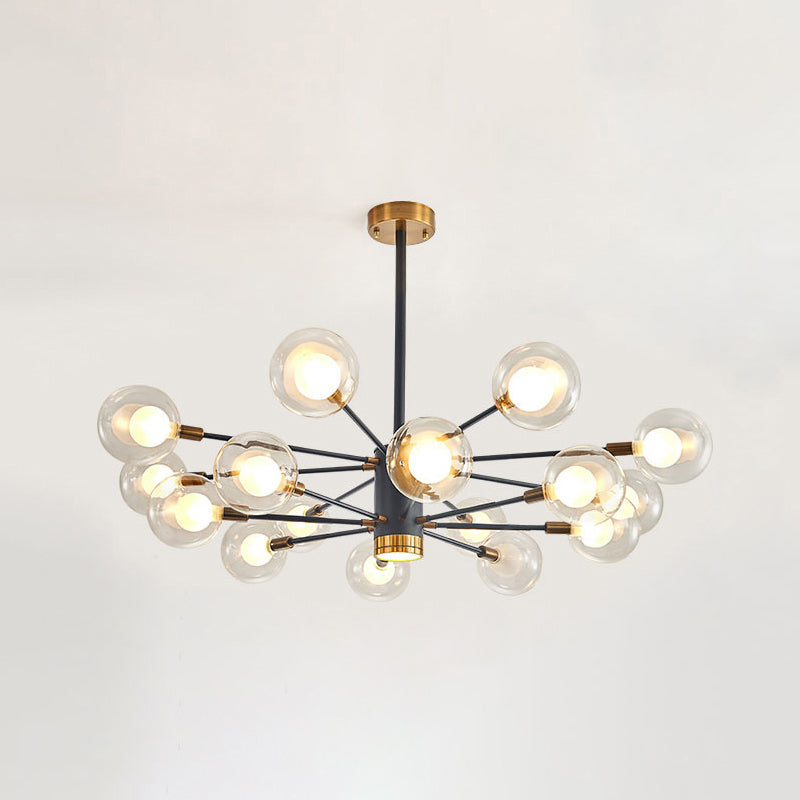 Globe Suspension Hanging Pendant Light Modern Style Chandelier - Rebooters