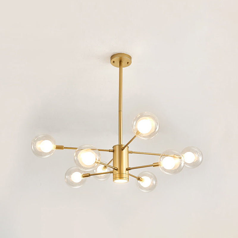 Globe Suspension Hanging Pendant Light Modern Style Chandelier - Rebooters