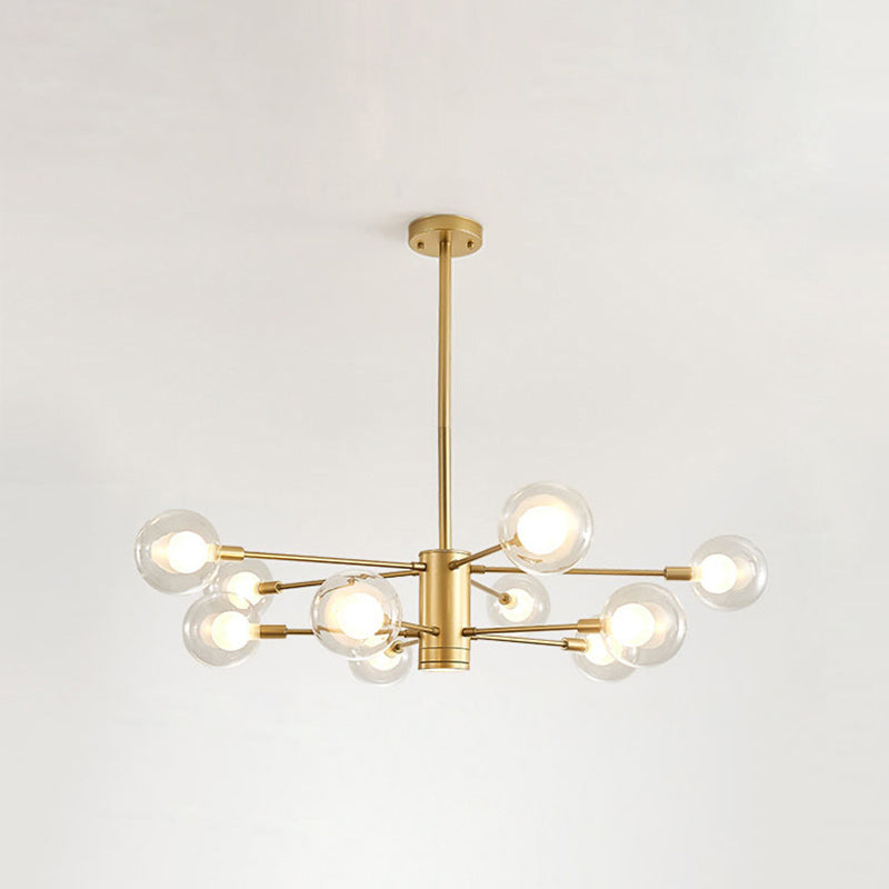 Globe Suspension Hanging Pendant Light Modern Style Chandelier - Rebooters