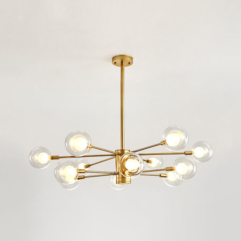 Globe Suspension Hanging Pendant Light Modern Style Chandelier - Rebooters