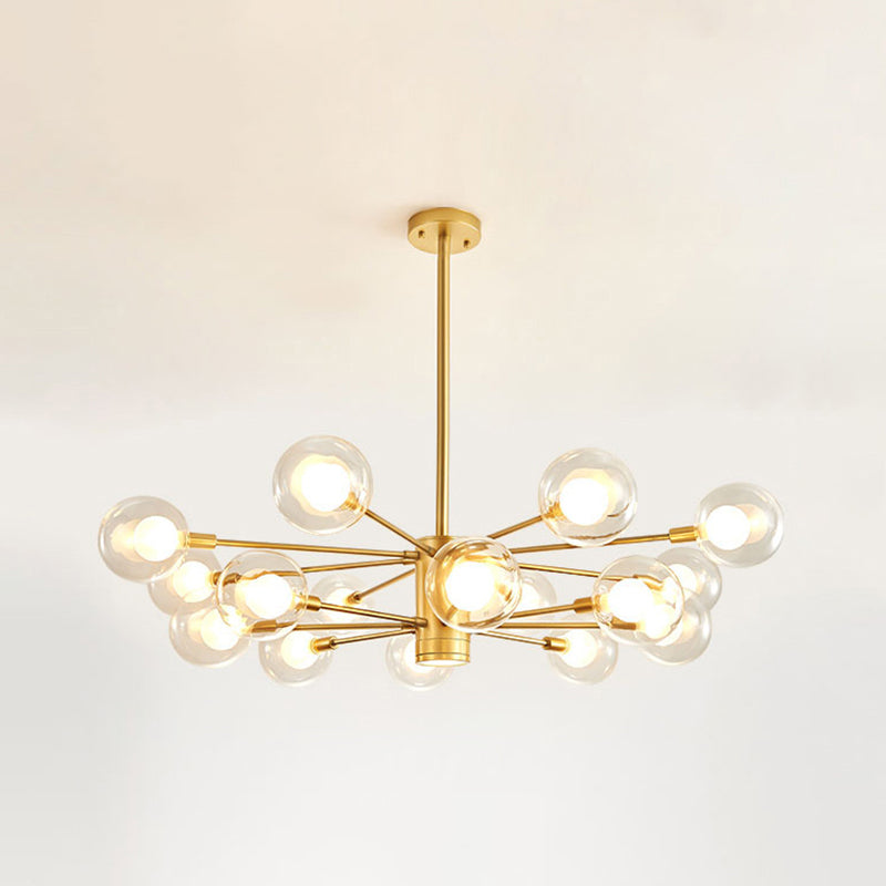 Globe Suspension Hanging Pendant Light Modern Style Chandelier - Rebooters