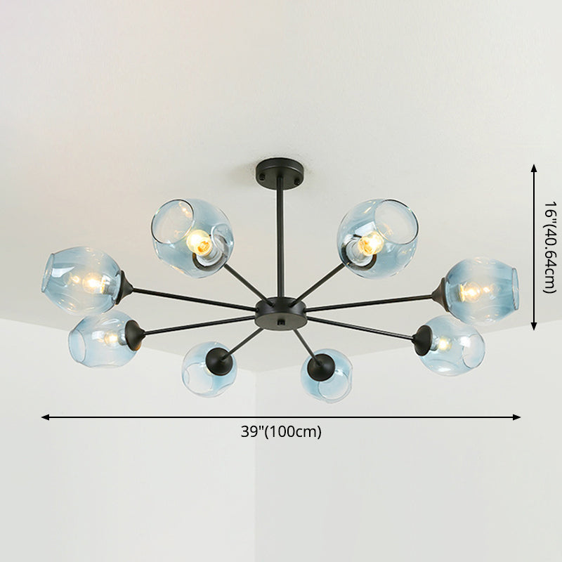 Whiskey Glass Shape Branch Suspended Light Lamp Modern Design - Rebooters