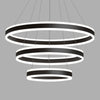 23.6" 31.5" 39.3" Diameter 3-Tiered LED Chandelier - Rebooters