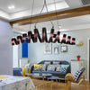 Copper Strap Ring Ceiling Chandelier Country Metal 2 Lights - Rebooters