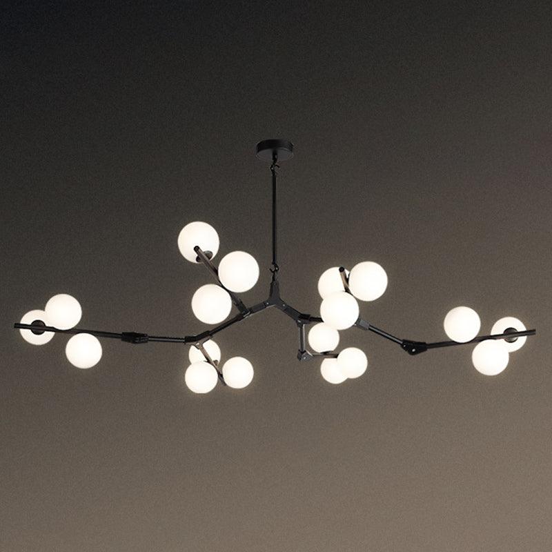 Tree Branch Suspension Light Minimalistic Metal Chandelier - Rebooters