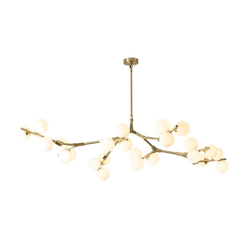 Tree Branch Suspension Light Minimalistic Metal Chandelier - Rebooters