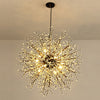 23.5"/31.5" Wide Starburst Chandelier Lighting Modern Crystal Beaded - Rebooters