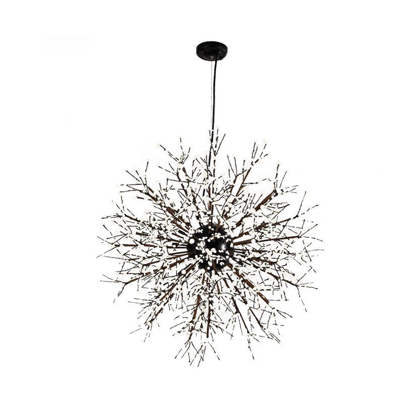 23.5"/31.5" Wide Starburst Chandelier Lighting Modern Crystal Beaded - Rebooters