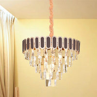 9/16 Lights Dining Room Chandelier Contemporary Gold Light Kit - Rebooters