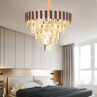 9/16 Lights Dining Room Chandelier Contemporary Gold Light Kit - Rebooters
