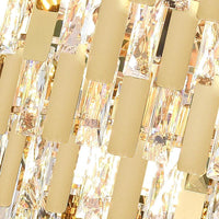 9/16 Lights Dining Room Chandelier Contemporary Gold Light Kit - Rebooters