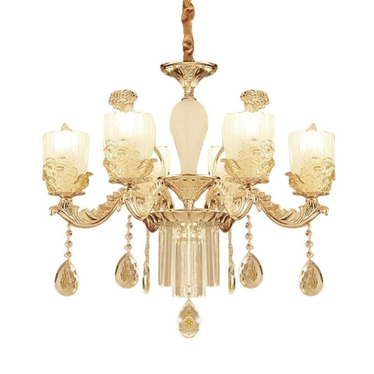 27.5"/31.5" Wide Sputnik Clear Glass Chandelier Light - Rebooters