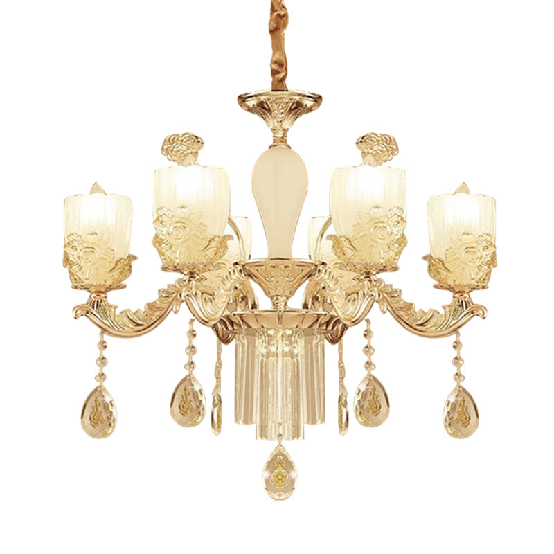 27.5"/31.5" Wide Sputnik Clear Glass Chandelier Light - Rebooters