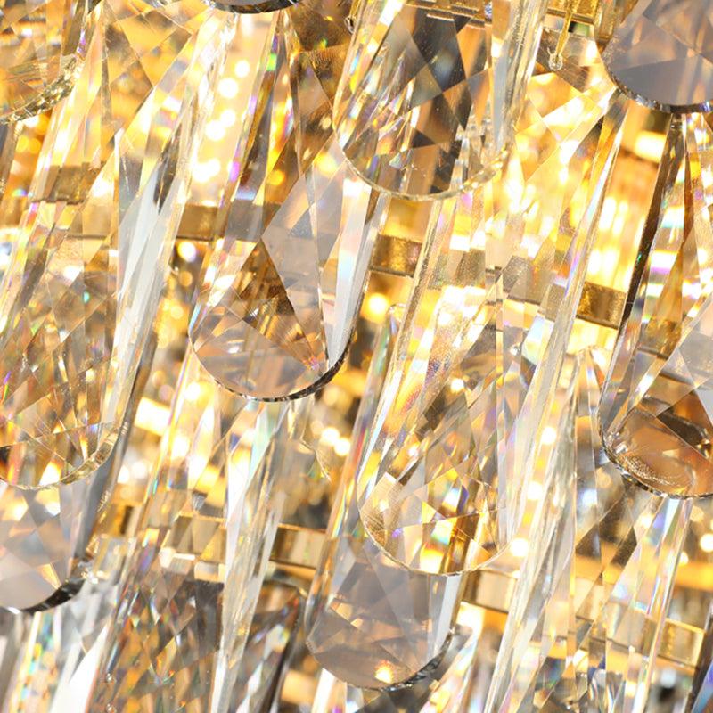 6 Heads Dining Room Pendant Chandelier Modern Black Light Kit - Rebooters