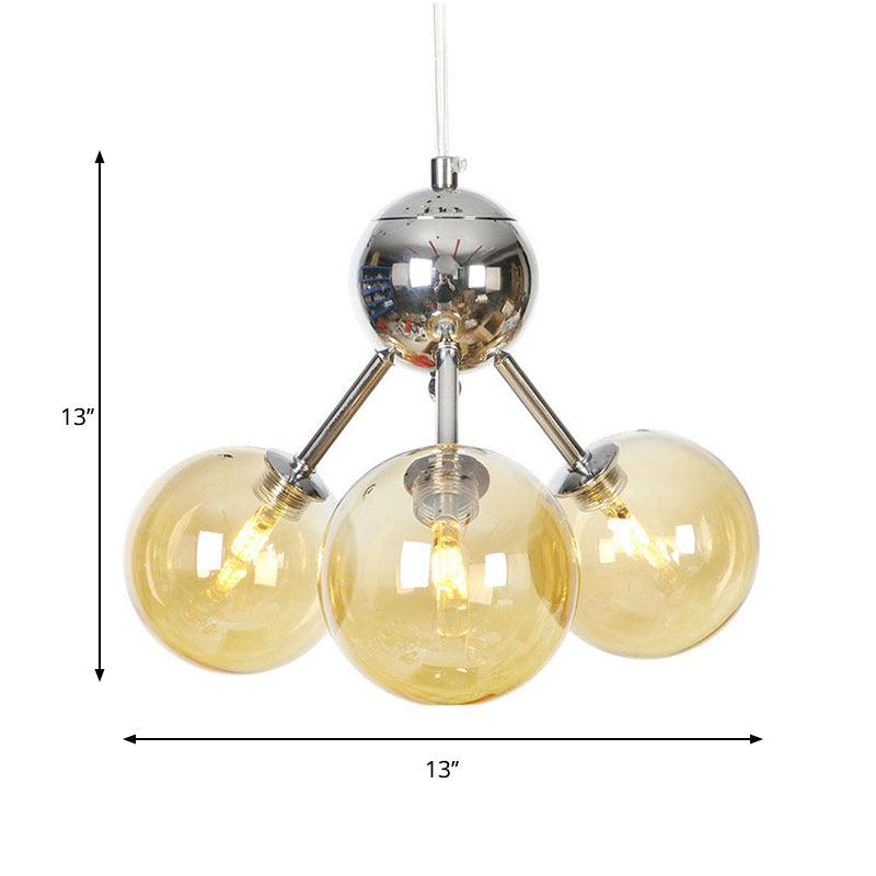 13"/27.5"/34" W Orbit Shade Hanging Chandelier Light - Rebooters
