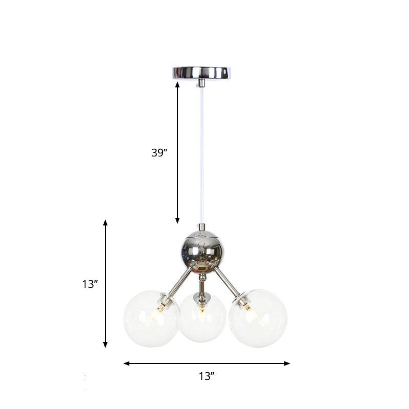 13"/27.5"/34" W Orbit Shade Hanging Chandelier Light - Rebooters