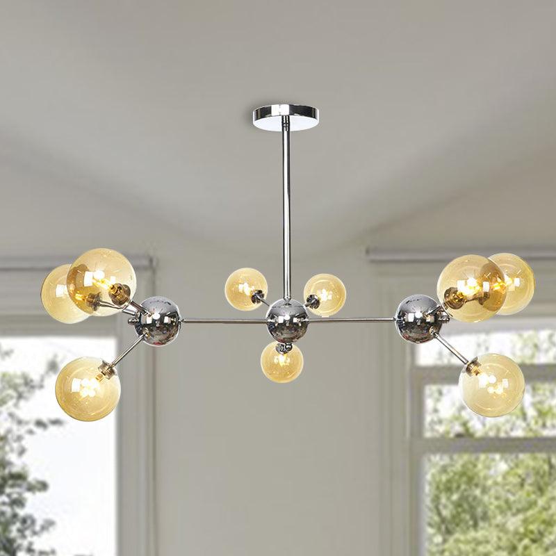 13"/27.5"/34" W Orbit Shade Hanging Chandelier Light - Rebooters
