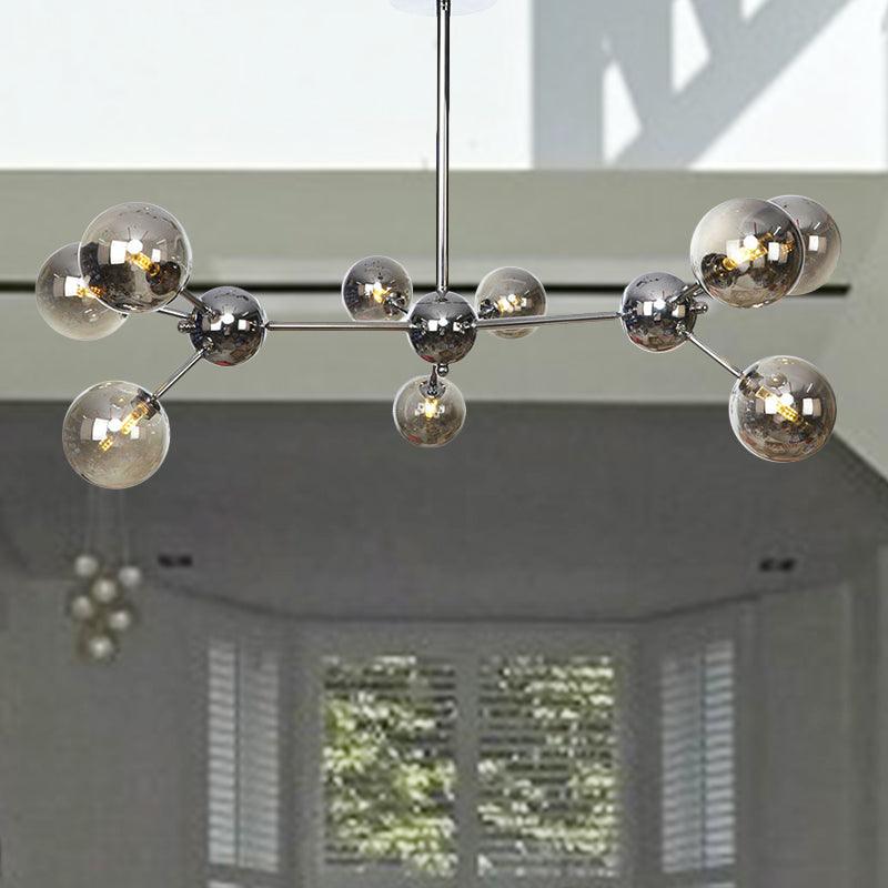 13"/27.5"/34" W Orbit Shade Hanging Chandelier Light - Rebooters