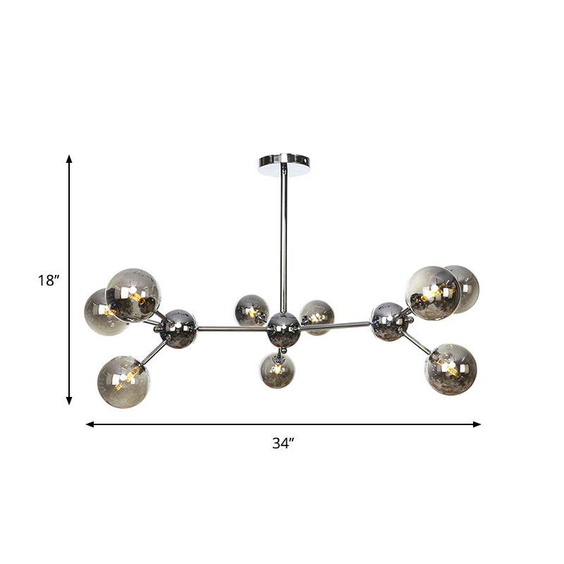 13"/27.5"/34" W Orbit Shade Hanging Chandelier Light - Rebooters