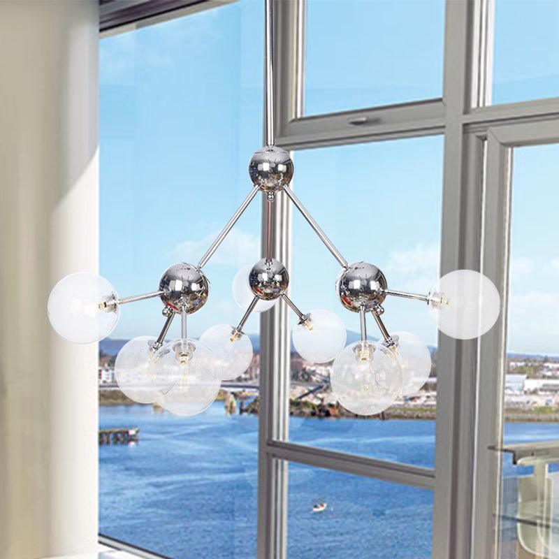 13"/27.5"/34" W Orbit Shade Hanging Chandelier Light - Rebooters