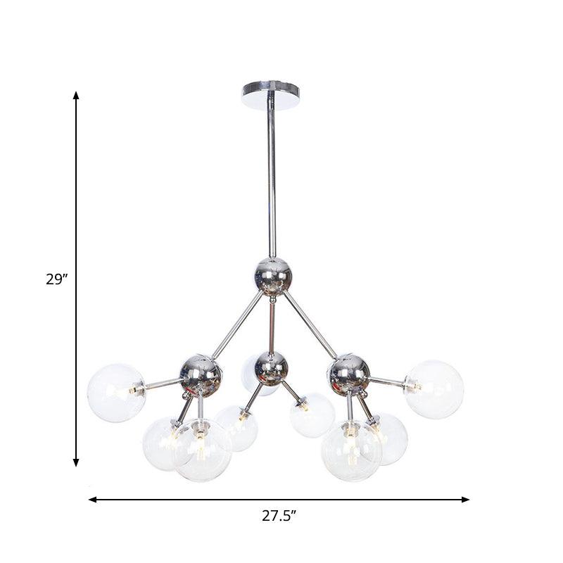 13"/27.5"/34" W Orbit Shade Hanging Chandelier Light - Rebooters