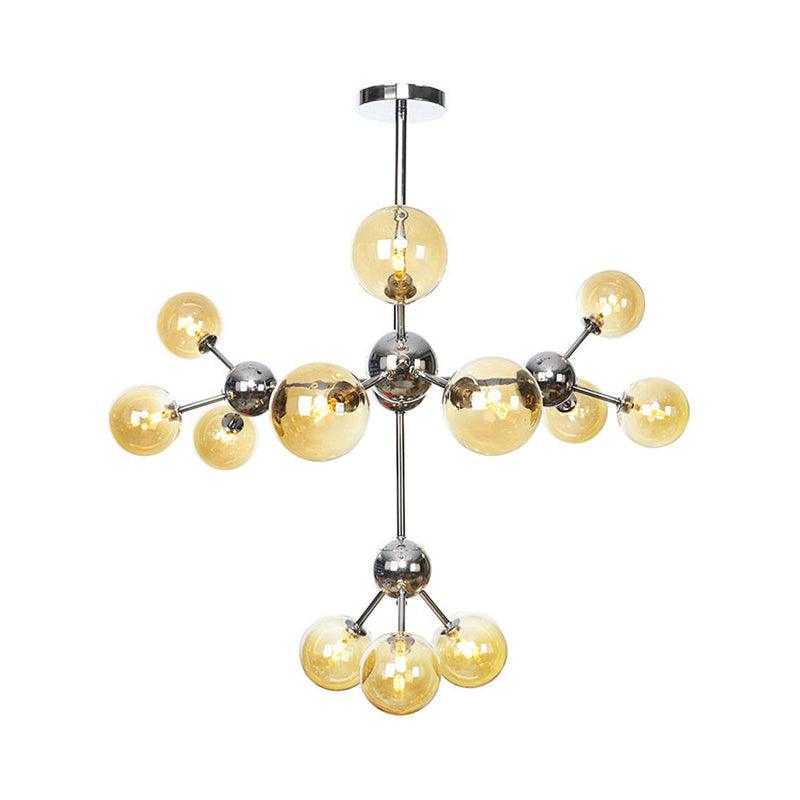 13"/27.5"/34" W Orbit Shade Hanging Chandelier Light - Rebooters
