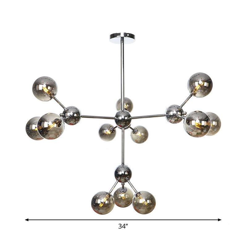 13"/27.5"/34" W Orbit Shade Hanging Chandelier Light - Rebooters