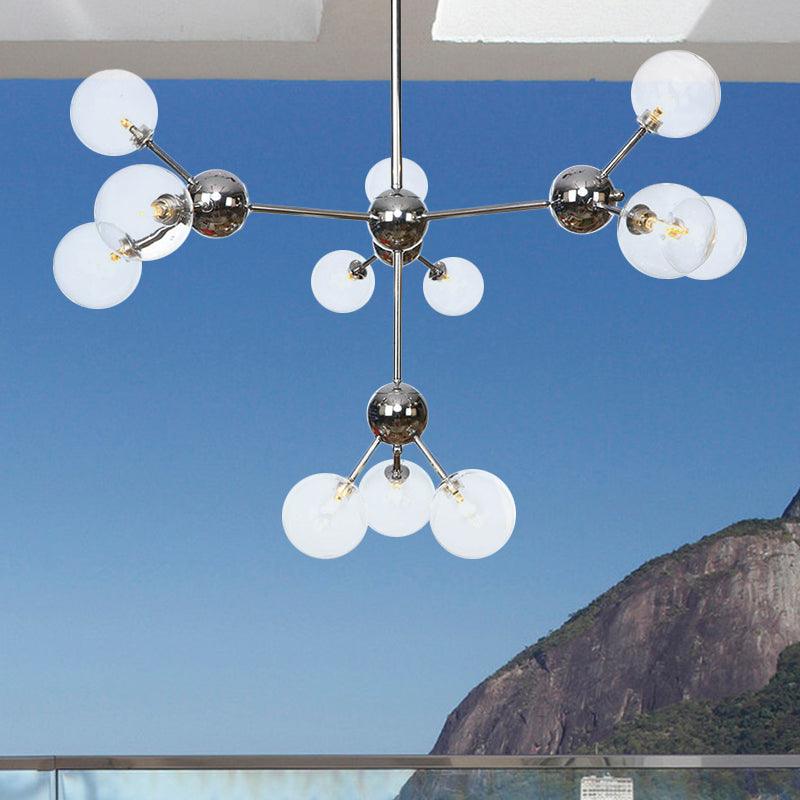 13"/27.5"/34" W Orbit Shade Hanging Chandelier Light - Rebooters