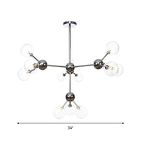 13"/27.5"/34" W Orbit Shade Hanging Chandelier Light - Rebooters