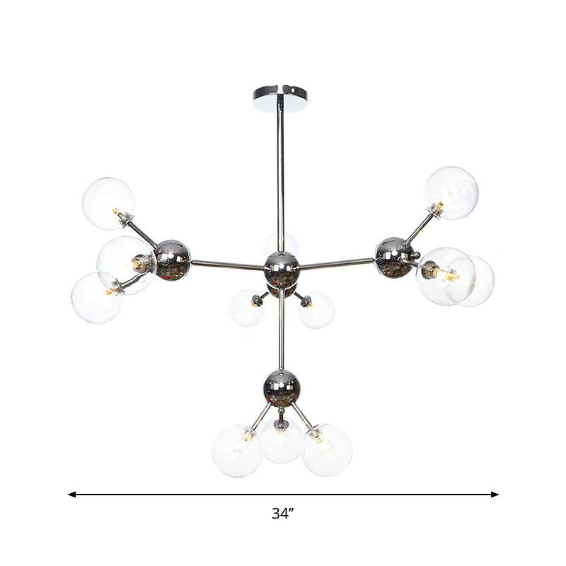 13"/27.5"/34" W Orbit Shade Hanging Chandelier Light - Rebooters