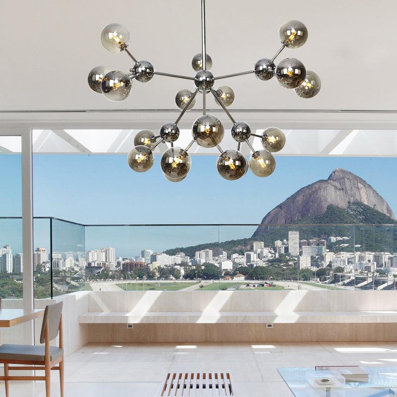 13"/27.5"/34" W Orbit Shade Hanging Chandelier Light - Rebooters