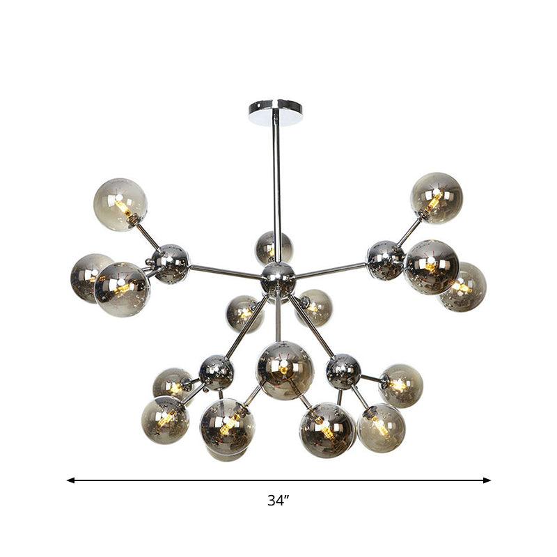 13"/27.5"/34" W Orbit Shade Hanging Chandelier Light - Rebooters