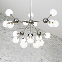 13"/27.5"/34" W Orbit Shade Hanging Chandelier Light - Rebooters