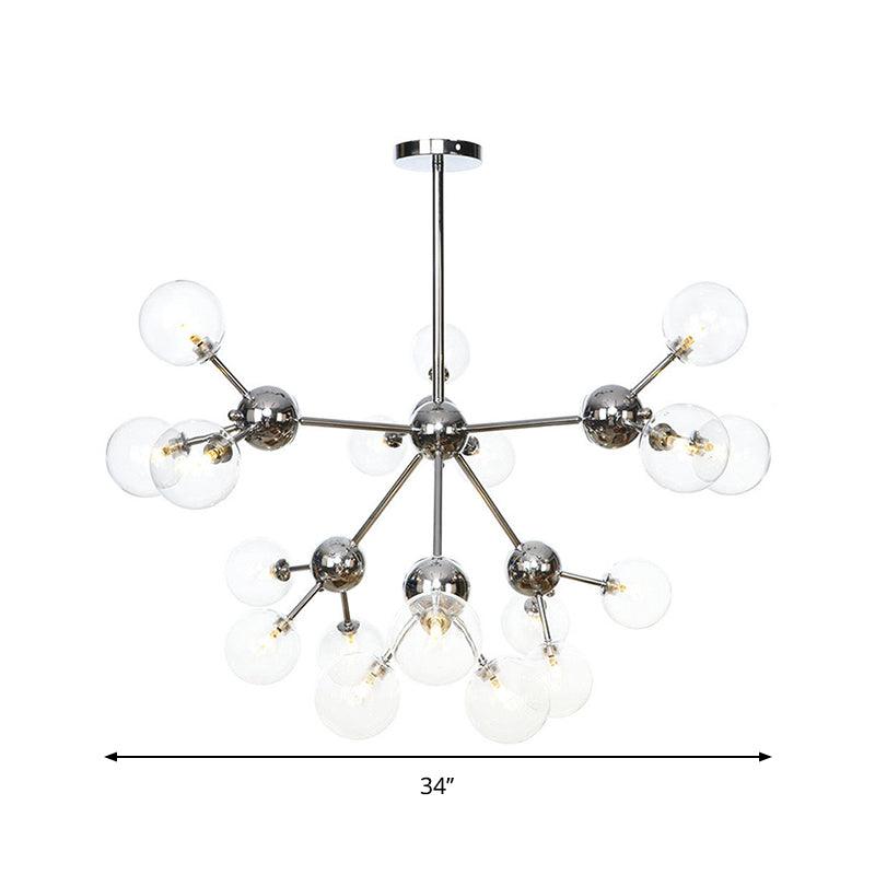 13"/27.5"/34" W Orbit Shade Hanging Chandelier Light - Rebooters