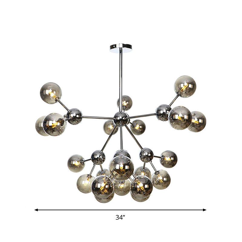 13"/27.5"/34" W Orbit Shade Hanging Chandelier Light - Rebooters