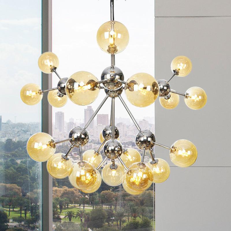 13"/27.5"/34" W Orbit Shade Hanging Chandelier Light - Rebooters