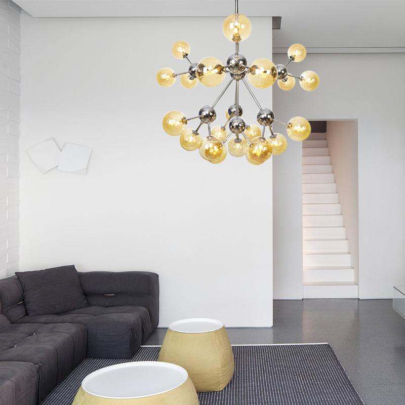 13"/27.5"/34" W Orbit Shade Hanging Chandelier Light - Rebooters