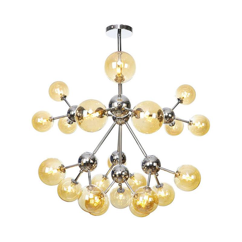 13"/27.5"/34" W Orbit Shade Hanging Chandelier Light - Rebooters