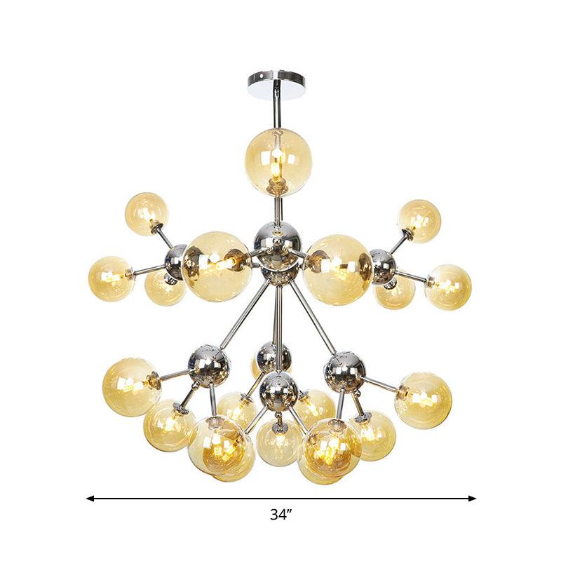 13"/27.5"/34" W Orbit Shade Hanging Chandelier Light - Rebooters