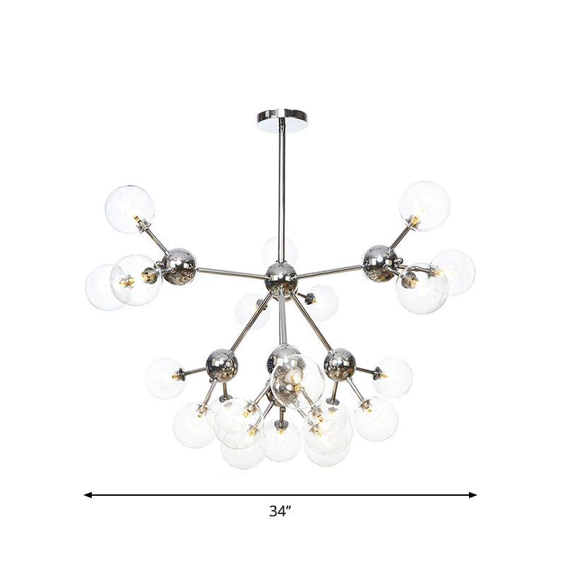 13"/27.5"/34" W Orbit Shade Hanging Chandelier Light - Rebooters