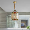 Gold 3 Heads Chandelier Lighting Colonialism Metal Lantern - Rebooters