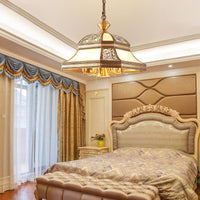 Bell Dining Room Ceiling Chandelier Gold 5 Heads Fixture - Rebooters