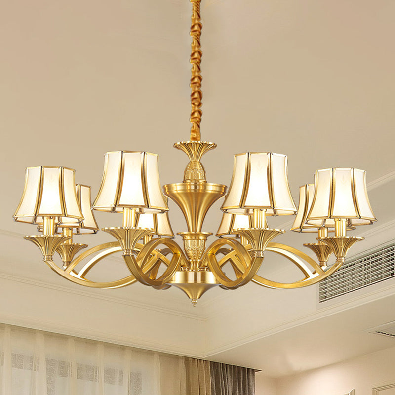 Gold Starburst Chandelier Lamp Colony Metal Pendant Light - Rebooters