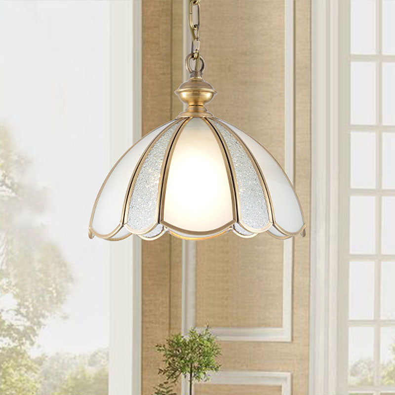 1 Bulb Ceiling Pendant Light Colonialism Kitchen Hanging Lamp | Rebooters - Rebooters