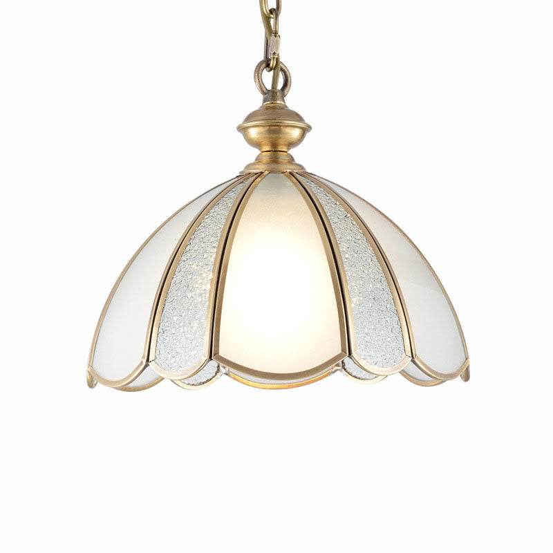 1 Bulb Ceiling Pendant Light Colonialism Kitchen Hanging Lamp | Rebooters - Rebooters