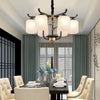 Classic Caged Hanging Chandelier 6/8/10 Lights Metal Fixture - Rebooters