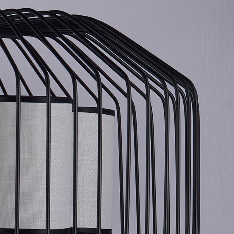 5 Lights Dining Room Hanging Chandelier Classic Black Pendant Light - Rebooters