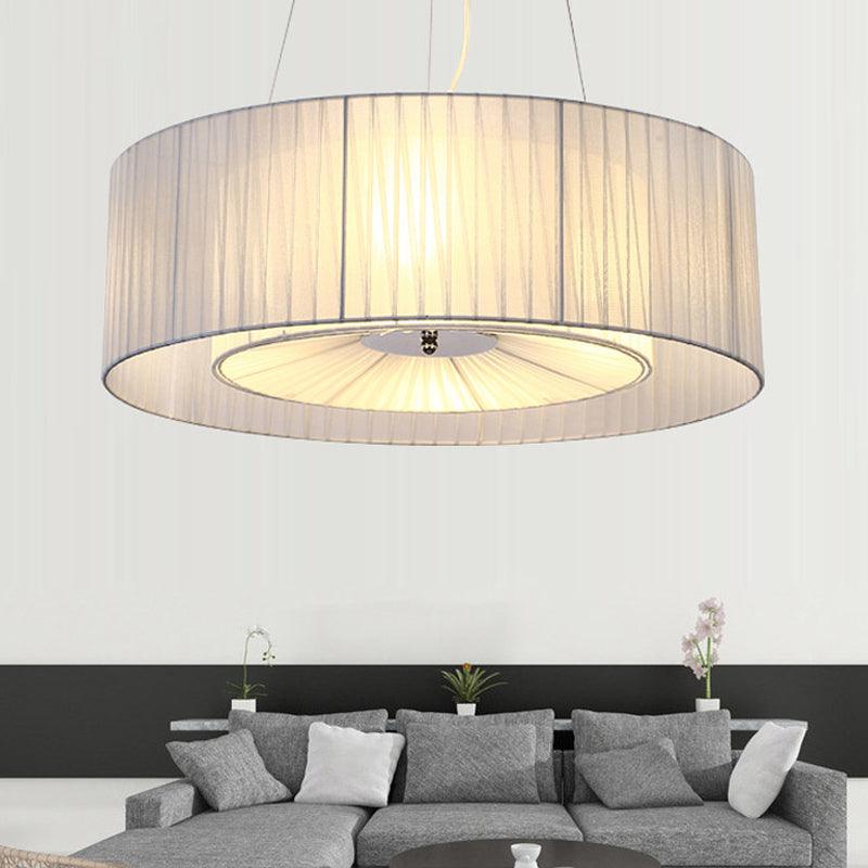 4 Lights Dining Room Chandelier Lighting Modernism Light Blue Pendant Light Fixture - Rebooters