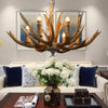 Branch Resin Pendant Chandelier Cottage 6/8/12 Heads Light - Rebooters
